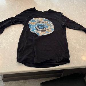 Black and Blue Union Soccer MLS Long sleeve t shirt Never worn